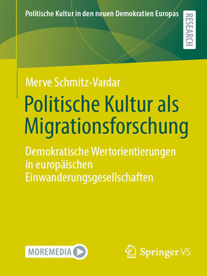 Politische Kultur als Migrationsforschung - ebook